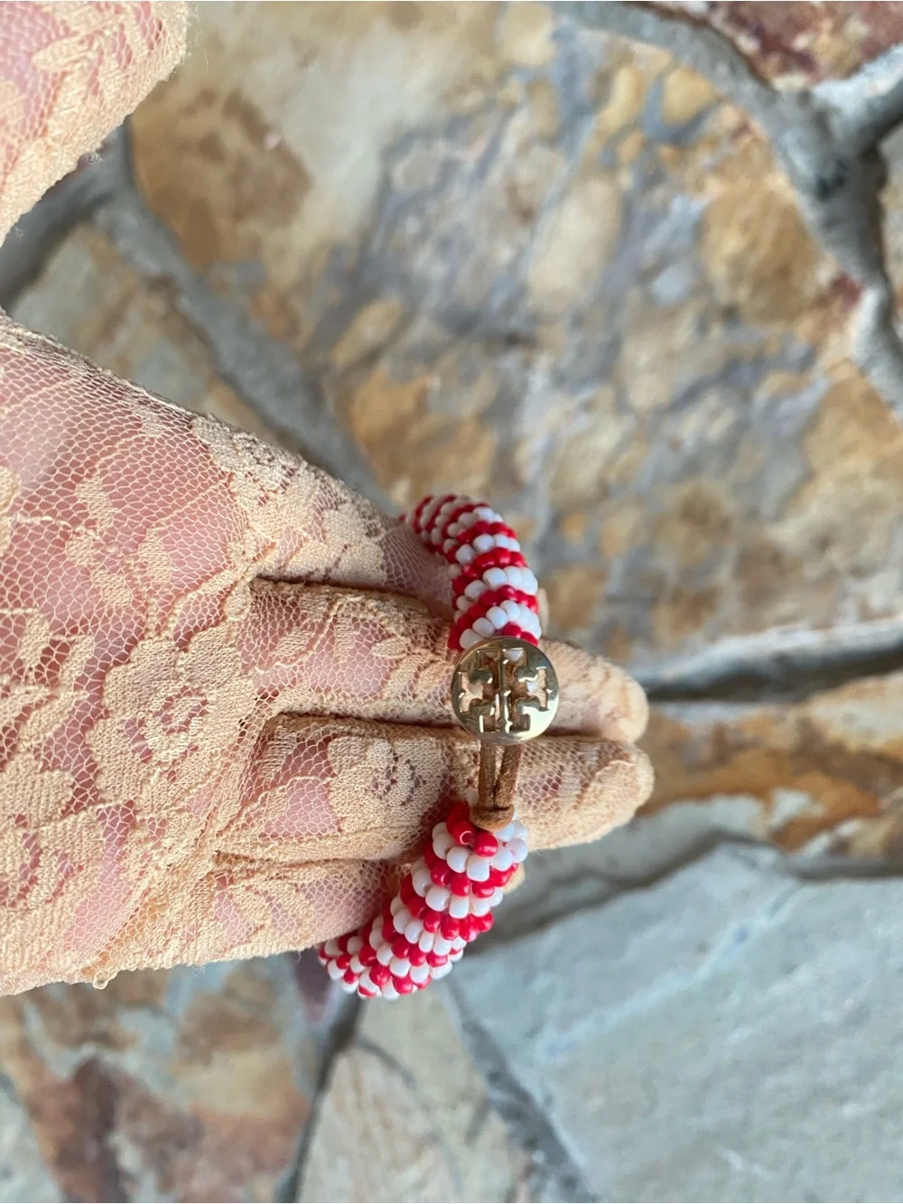 Tory Burch Beaded Bracelet